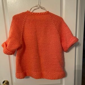 New hand knit ladies jacket